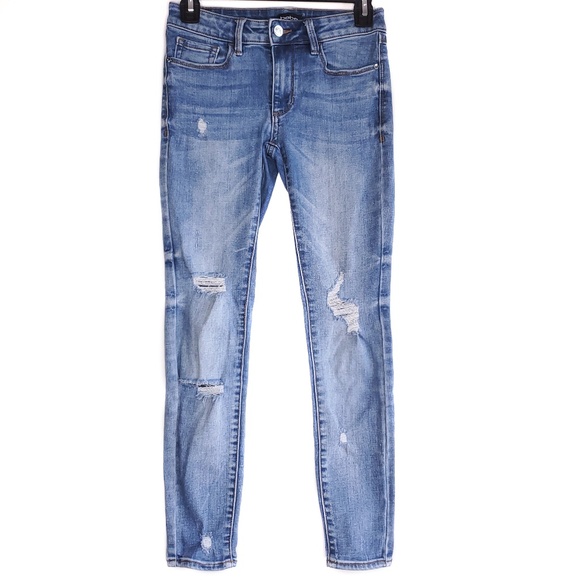 bebe Denim - Bebe Heartbreaker Skinny Jeans Tangiers Size 26